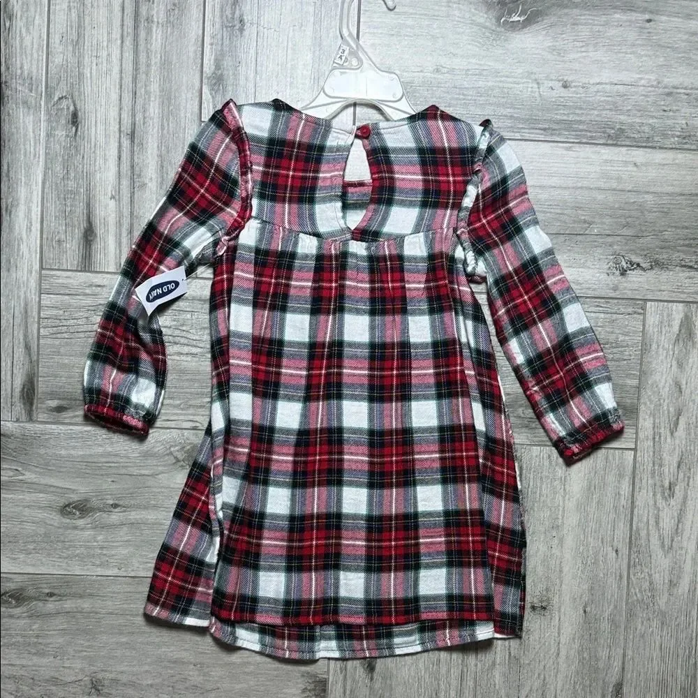 Old Navy Kids Plaid Dress Set of Two Size 3T